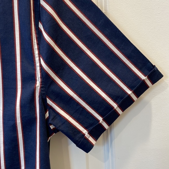 Topman Muscle Fit Men’s Short Sleeve Button Down Shirt M - Picture 8 of 9